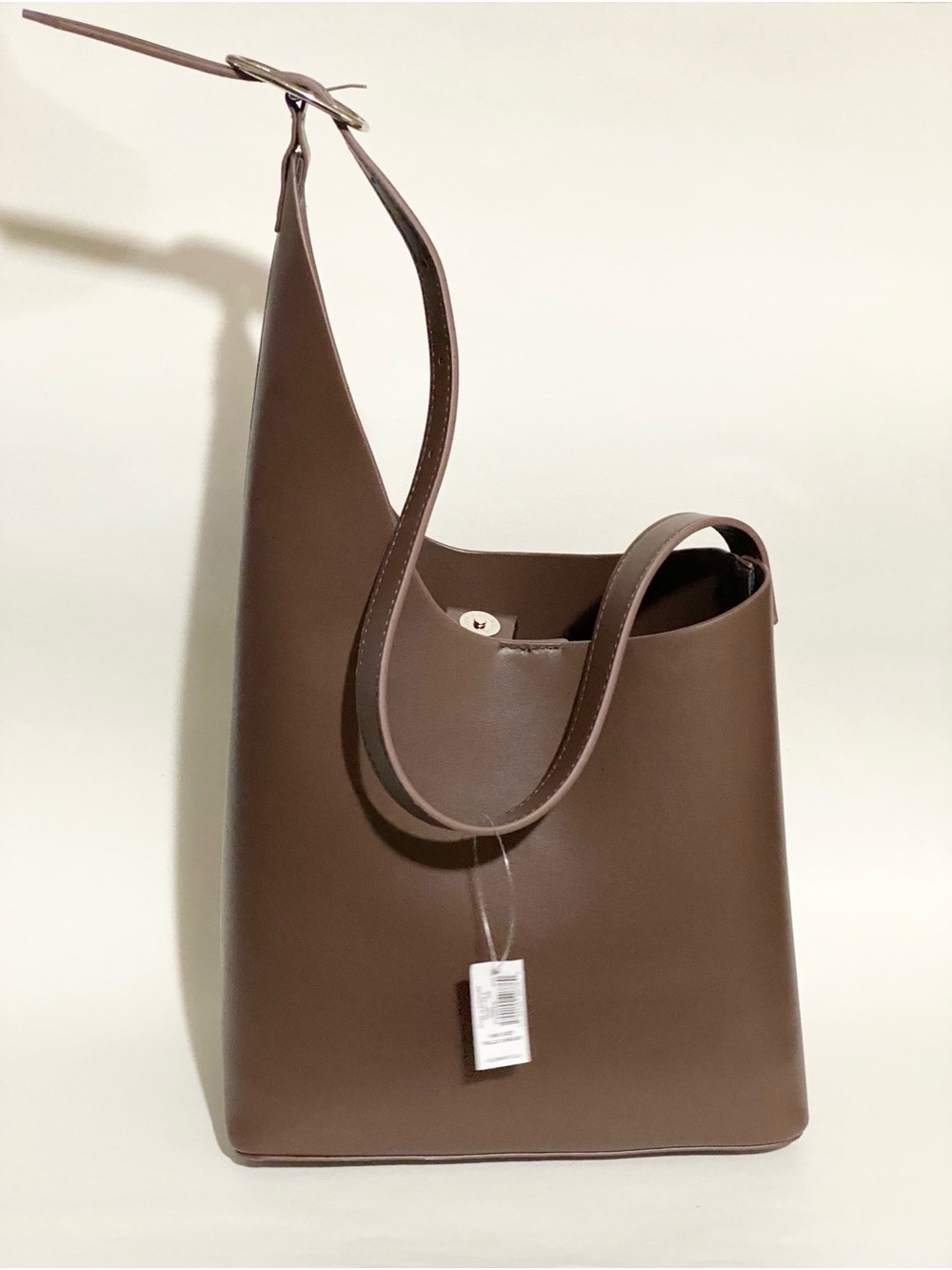NWT Old Navy Brown Bucket Shoulder Bag